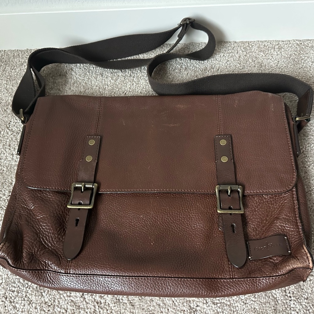 Cole Haan Greenwich Messenger Bag with Adjustable Strap